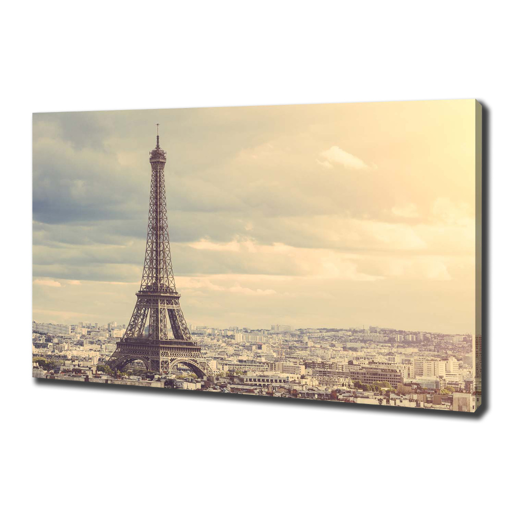 Canvas wall art Eiffel Paris tower