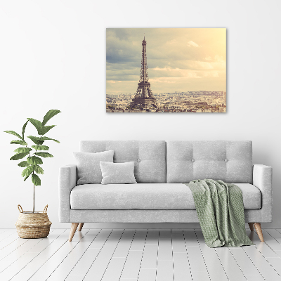 Canvas wall art Eiffel Paris tower