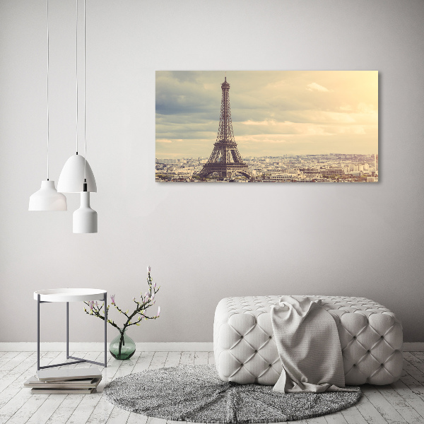 Canvas wall art Eiffel Paris tower