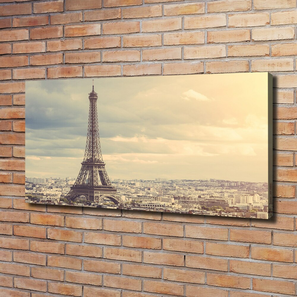 Canvas wall art Eiffel Paris tower