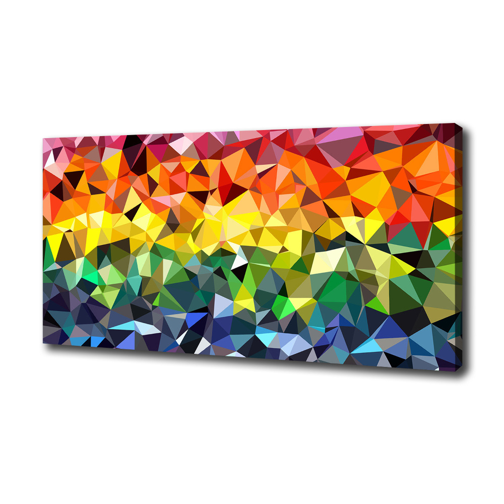 Canvas wall art Geometric background