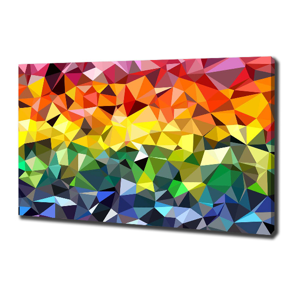 Canvas wall art Geometric background