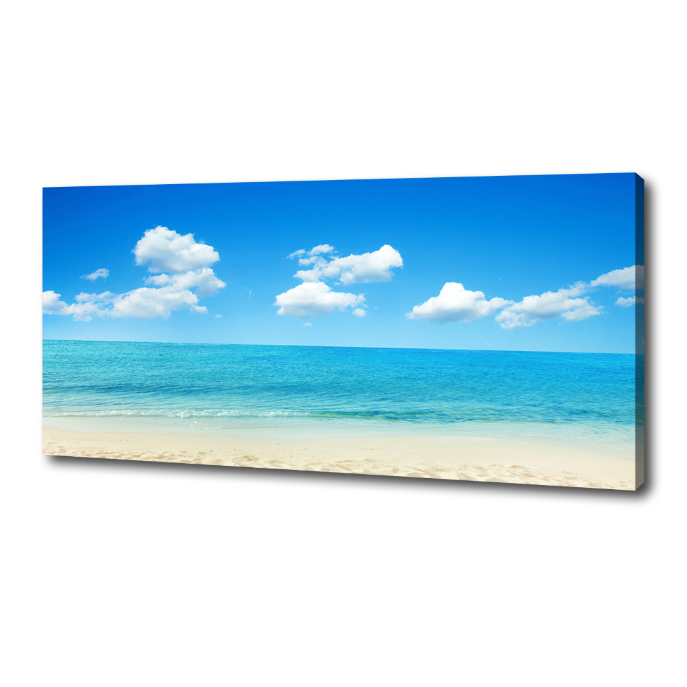 Canvas wall art Paradise beach