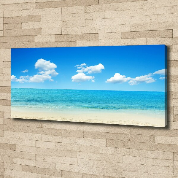 Canvas wall art Paradise beach