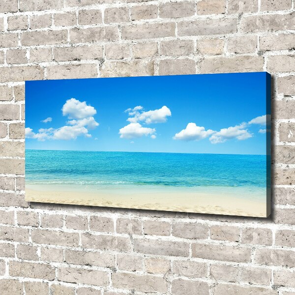 Canvas wall art Paradise beach