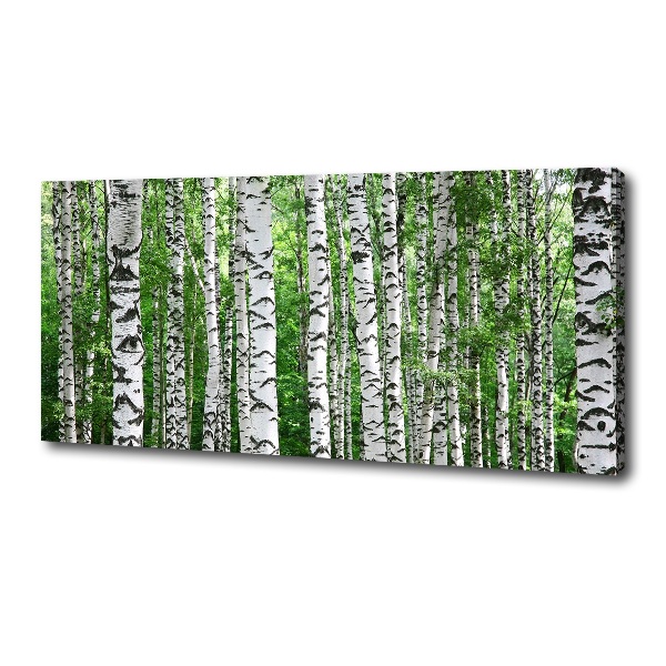 Canvas wall art Birch