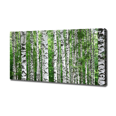 Canvas wall art Birch