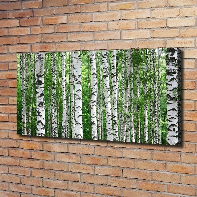 Canvas wall art Birch