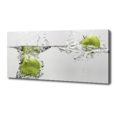 Canvas wall art Apple under water