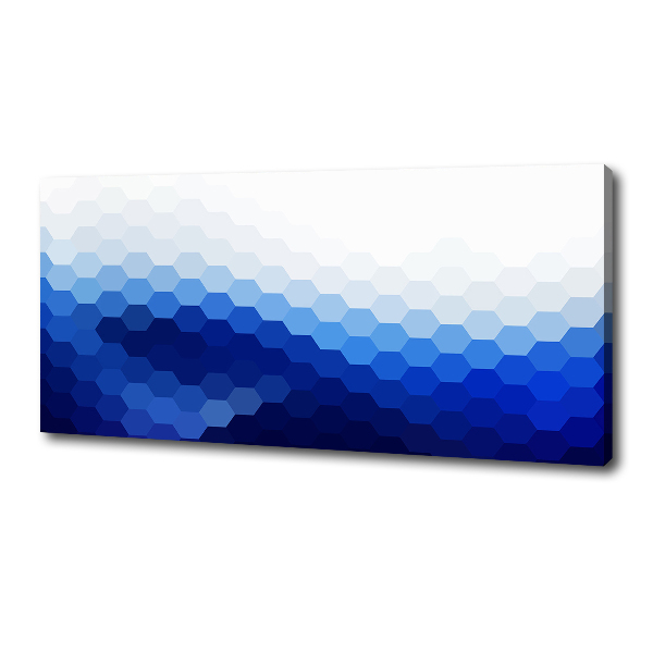 Canvas wall art Cube background