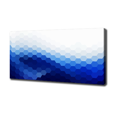 Canvas wall art Cube background