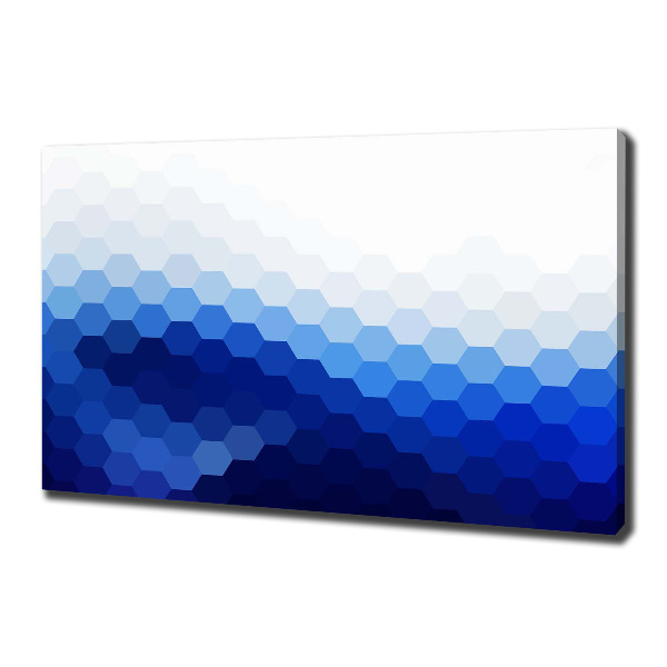 Canvas wall art Cube background