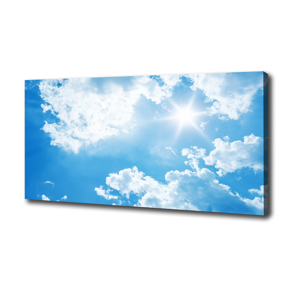 Canvas wall art Clouds in the sky