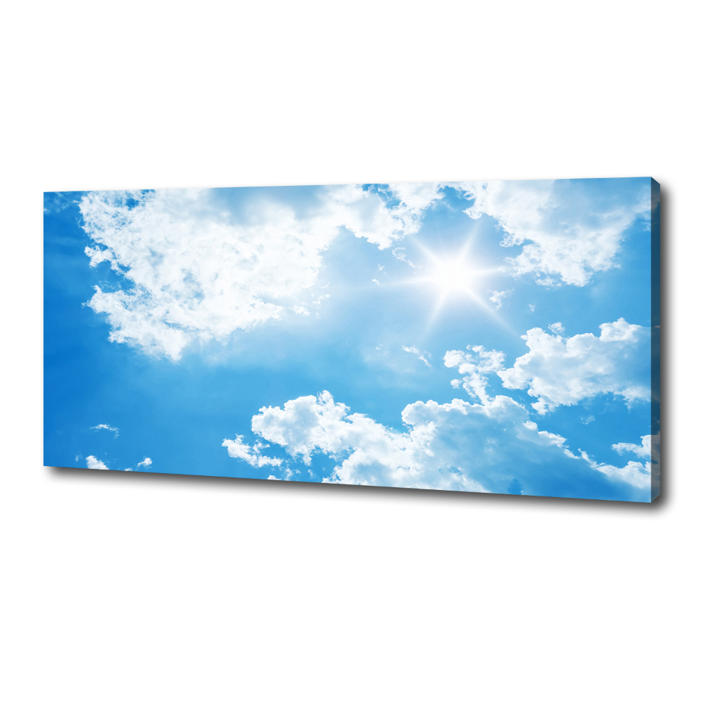 Canvas wall art Clouds in the sky