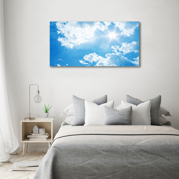 Canvas wall art Clouds in the sky