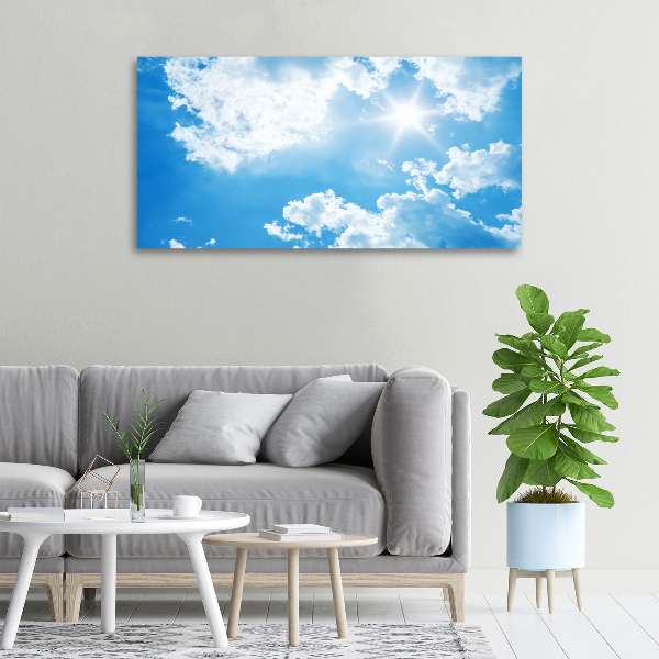 Canvas wall art Clouds in the sky