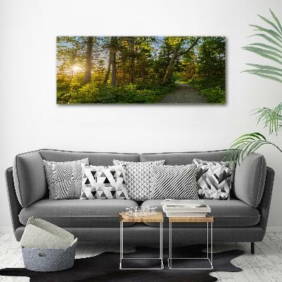 Canvas wall art Forest