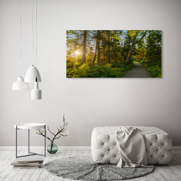 Canvas wall art Forest