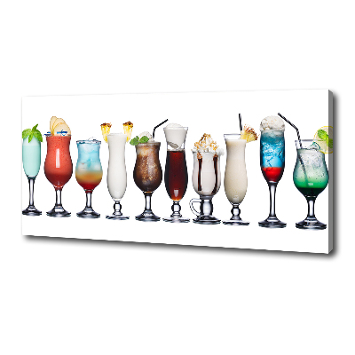 Canvas wall art Drink set