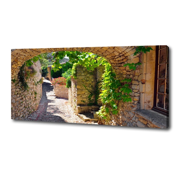 Canvas wall art Charming street