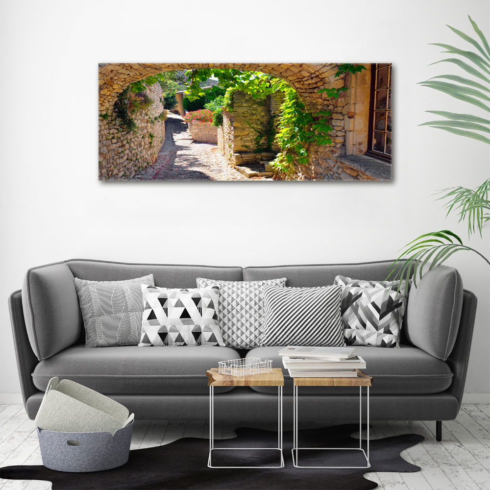 Canvas wall art Charming street