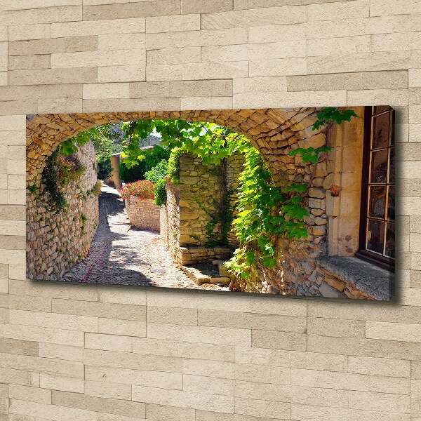 Canvas wall art Charming street