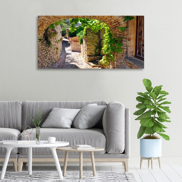 Canvas wall art Charming street