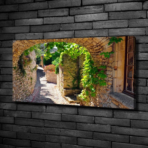 Canvas wall art Charming street