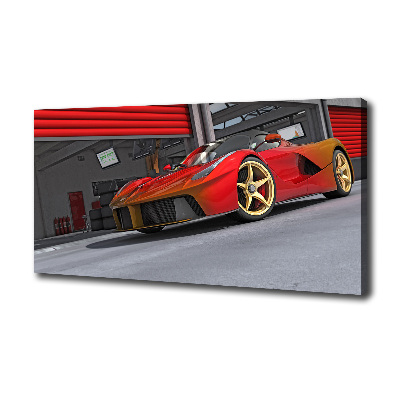 Canvas wall art Racer