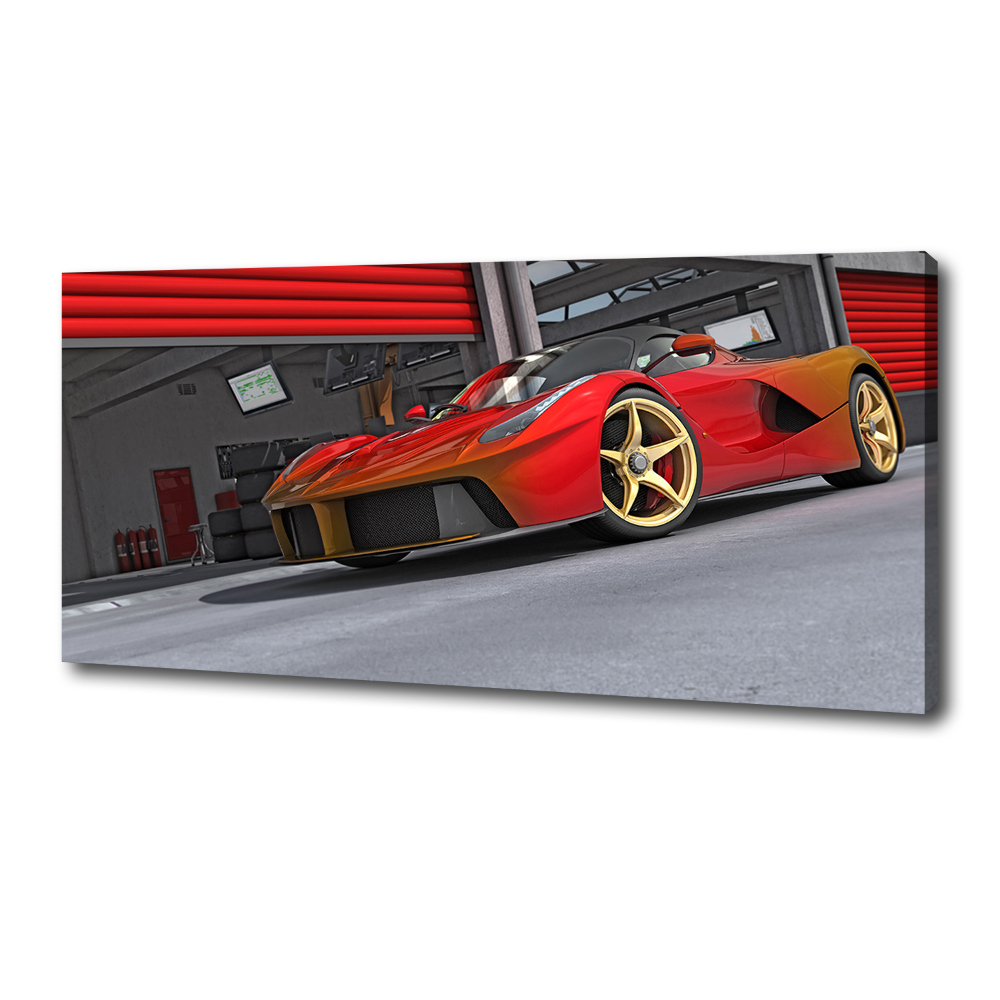 Canvas wall art Racer