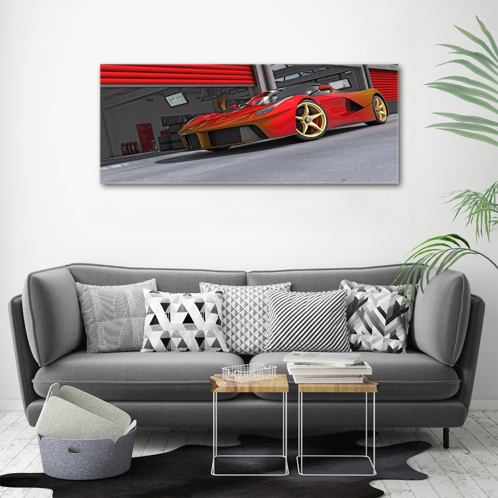 Canvas wall art Racer