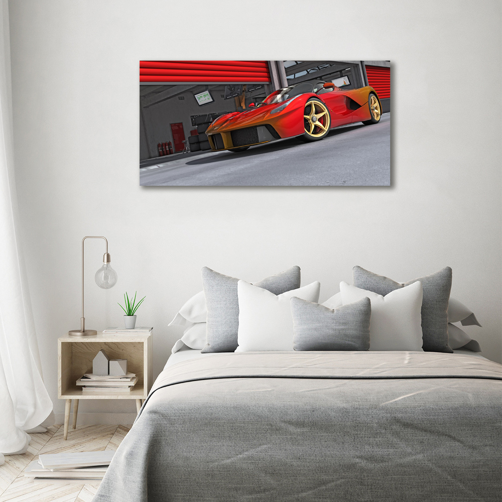 Canvas wall art Racer