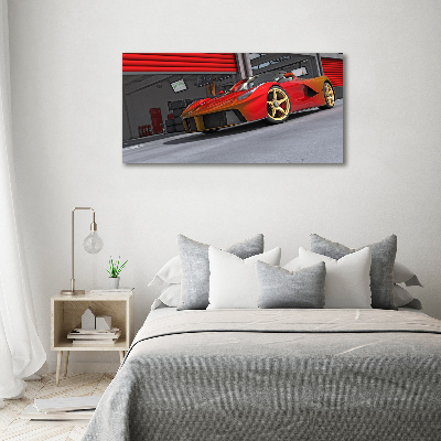 Canvas wall art Racer