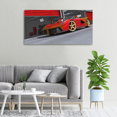 Canvas wall art Racer