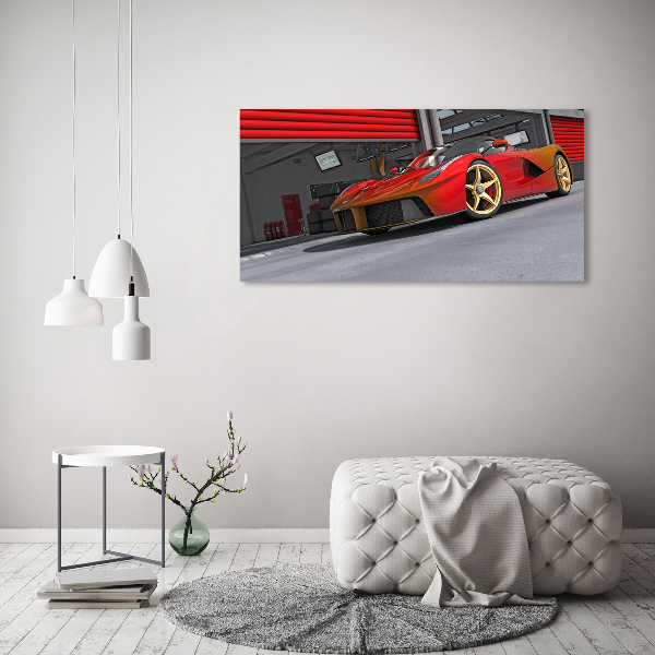 Canvas wall art Racer