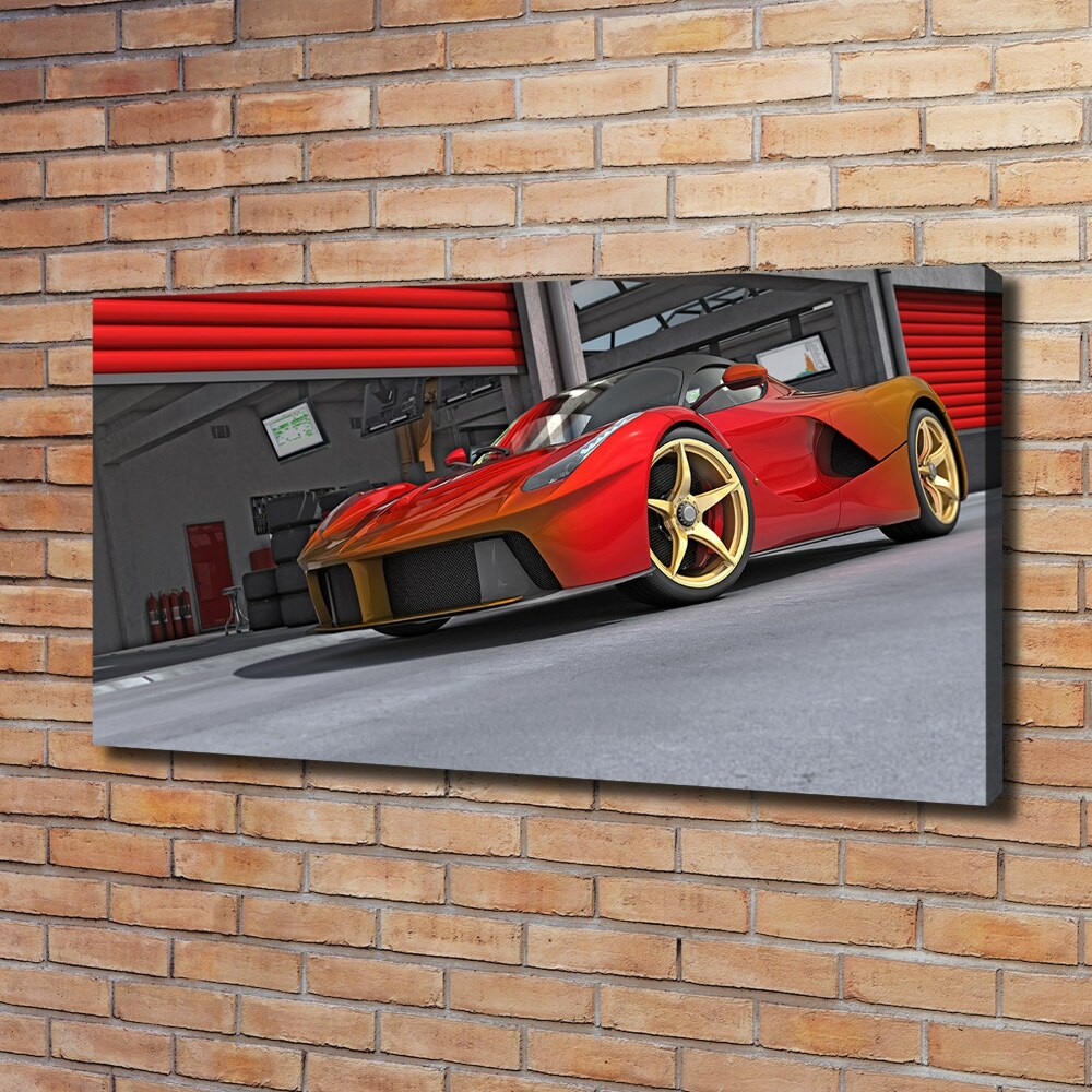 Canvas wall art Racer