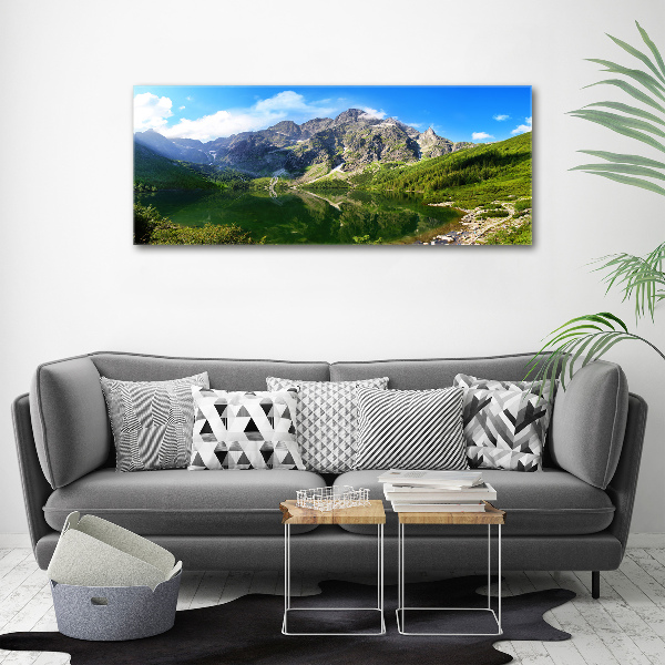 Canvas wall art Morskie Oko Tatry