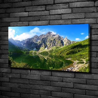 Canvas wall art Morskie Oko Tatry