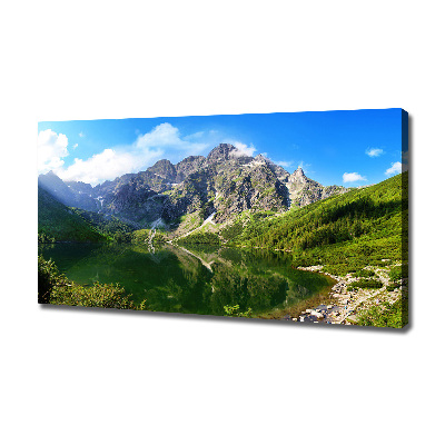 Canvas wall art Morskie Oko Tatry