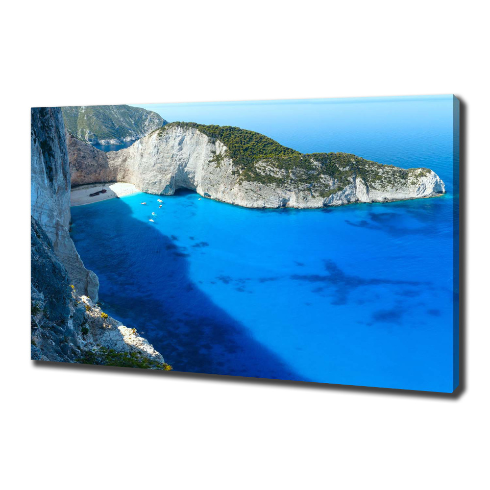 Canvas wall art Zakynthos Greece