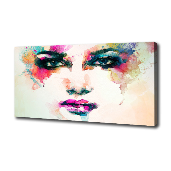 Canvas wall art Portrait of a woman