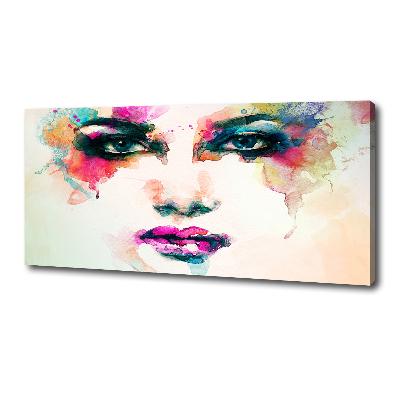 Canvas wall art Portrait of a woman