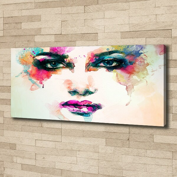 Canvas wall art Portrait of a woman