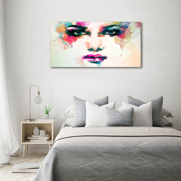 Canvas wall art Portrait of a woman