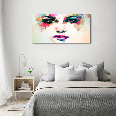 Canvas wall art Portrait of a woman