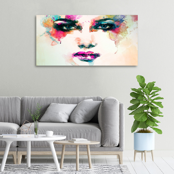 Canvas wall art Portrait of a woman