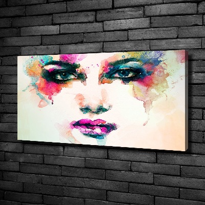 Canvas wall art Portrait of a woman