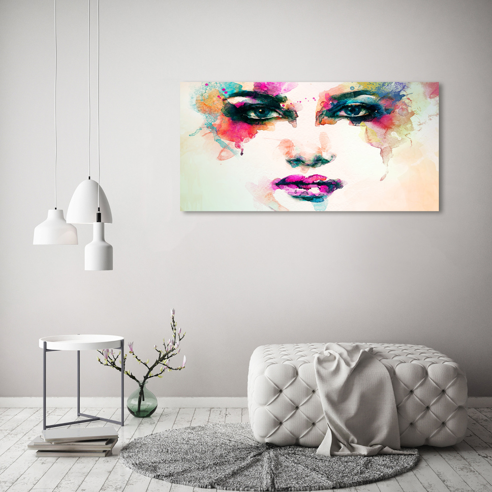 Canvas wall art Portrait of a woman