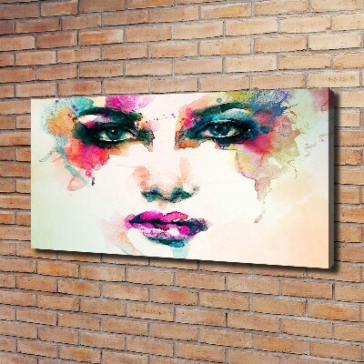 Canvas wall art Portrait of a woman