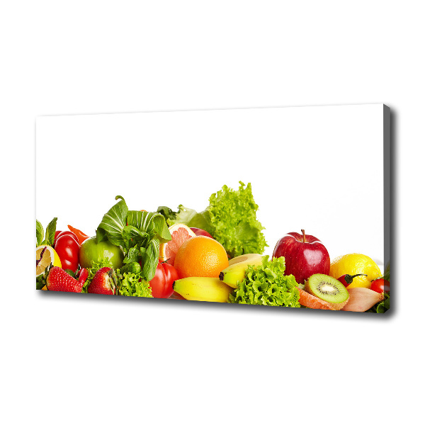 Canvas wall art Fruits and vegetables